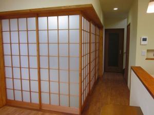 和室・格子戸